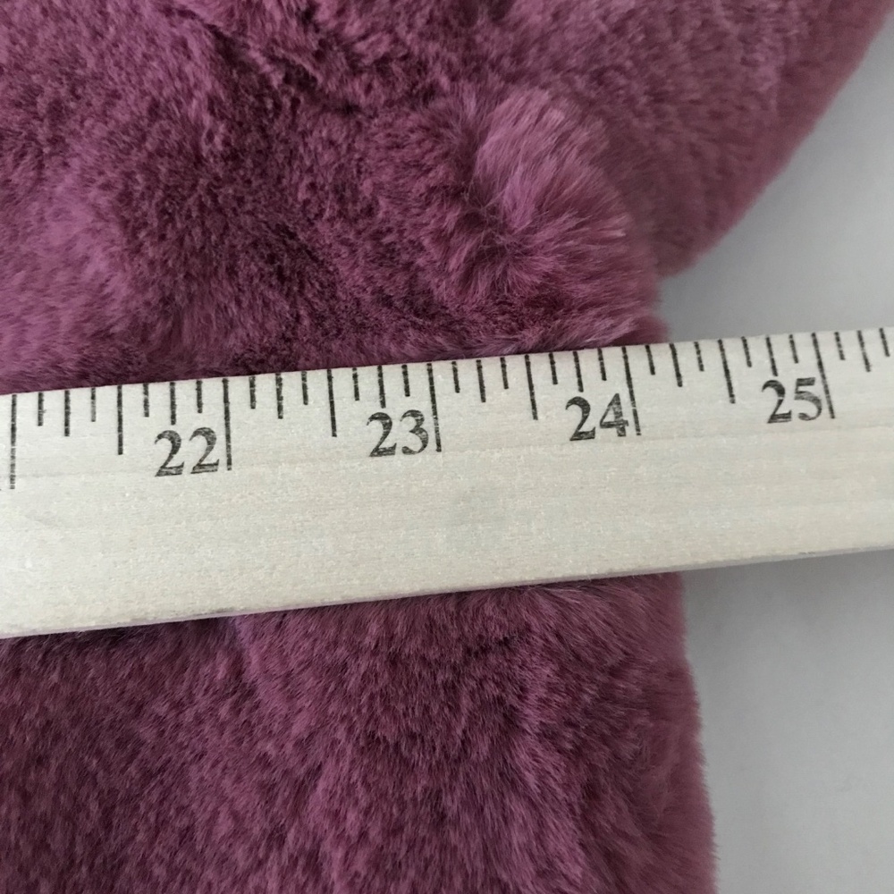 PRIMARK Faux Fur Pink Coat Oversized Teddy Jacket Women’s Size Medium - Picture 10 of 16